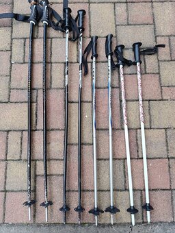 Juniorské sjezdové lyže HEAD 127cm, boty,hůlky - 8
