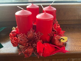Svícny vánoční,adventní - 8