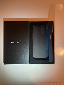 Alcantarové pouzdro pro iPhone 15 pro,modré - 8