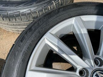 Sada Alu kol 5x112 R17 VW London 3G0601025D, pneu 215/55/17 - 8