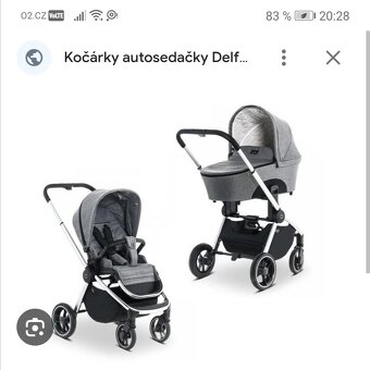 Prodám kombinovaný kočárek Moon Resea Kombi - 8