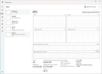 Herní PC, Ryzen 7700X, RTX 3070TI, 32GB DDR5 RAM - 8