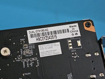 nVidia GeForce GTX 1060 6GB - 8