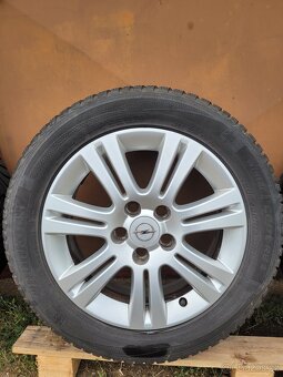 Originál alu kola Opel R16 5x110 6,5j ET 39 - 8