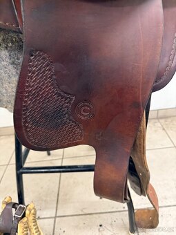 Westernové sedlo Continental - 8