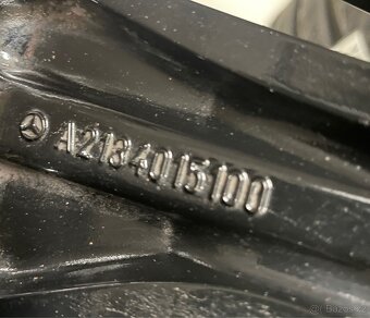 Original zimni alu Mercedes E r17 w213 s213 99% - 8