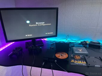 PS2 Slim | Playstation 2 Slim | 2X Ovladač | SCPH-77004 (PAL - 8