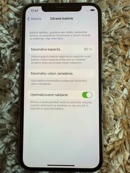 iPhone X 64 GB bílý - 8