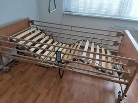 Elektrická polohovací postel + matrace - 8