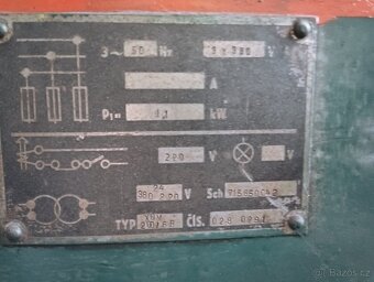 Ohýbačka plechu motorová XOM 2000/6 - 8