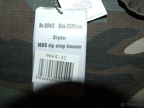 M65 kalhoty woodland vel. 32 (L) - fungl nové - 8
