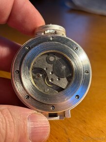 Olimpia kapesní hodinky mechanické | Postříbřené | 49mm | - 8