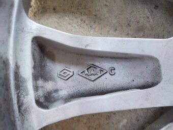alu disky 4x100 R16 RENAULT original - 8