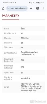 Cestovní skořepinový kufr střední - 8