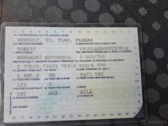 Renault Trafic 2,0 Tdi - na opravu nebo na díly - 8