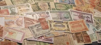 Mega obří konvolut bankovek po sběrateli 434ks - 8