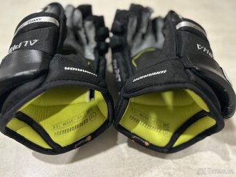 ✅ Hokejové rukavice WARRIOR LX PRO - č. 13 - 33 CM - BLACK ✅ - 8