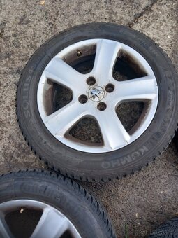 Alu kola ,zimni pneu 295/55/16 sada 4000kc - 8