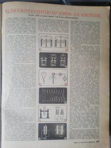 VĚDA A TECHNIKA MLÁDEŽI čísla 11, roku vydání 1955, VTM, - 8