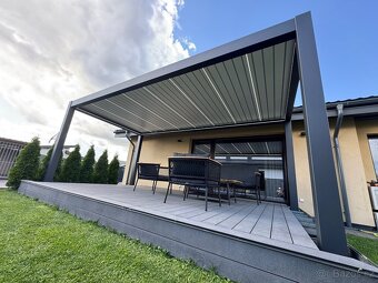 Bioklimatická pergolu motorizovaná 5 × 4 m - 8