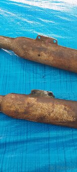 Prodám výfuky originál veterán 250/350 Jawa - 8