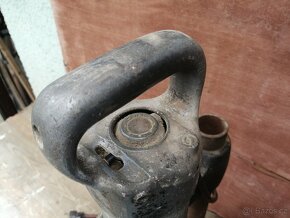 Stará velká stolní vrtačka - funkční - 8