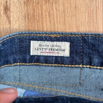 Modré baggy džíny Levis velikosti 38x32 - 8