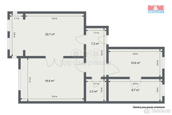 Prodej bytu 3+1, 75 m², Karlovy Vary, ul. Západní - 8
