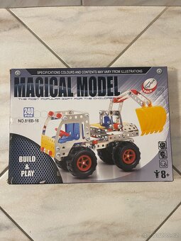 Zánovní stavebnice Magical Model 4ks. - 8