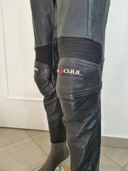 Kalhoty na moto Tschul Kožené Vel. 38 M - 8