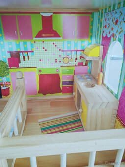Derrson XL dřevěný domeček pro panenky Grace - 8