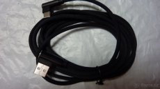 Datový+nabíjecí kabel USB typ C-90° 2m-černý-nový - 8