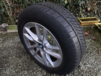 Alu kola BMW 2 F45 F46 - 5x112 zimní CONTINENTAL 195/65R16 - 8