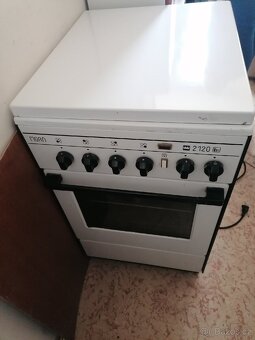 Plynový sporák s elektrickou troubou Mora kombinovaný - 8