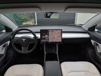 TESLA MODEL 3 239kW SR+ 2020, ZÁRUKA, BÍLÝ INTERIÉR, DPH - 8