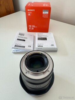 Objektiv SONY FE 35mm F1.8 NOVÝ - 8