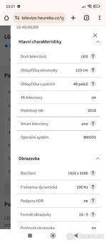 TV - LG Smart - 49LH630V - 8