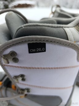 Dámský snowboard, vázání, boty - 8