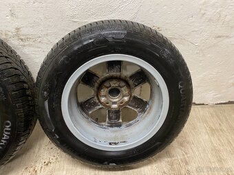 ALU KOLA ŠKODA R15 5x112 SE ZIMNÍMI PNEU BARUM 195/65R15 - 8