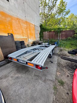 Prodám přepravník aut vlek lafetu BORO CDP Schválení typu: e - 8