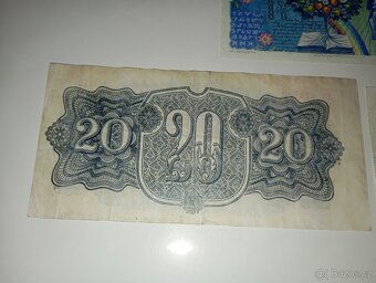 BANKOVKY 20 KČS 1927-1988, 3 RŮZNÉ EMISE, PĚKNÉ STAVY - 8