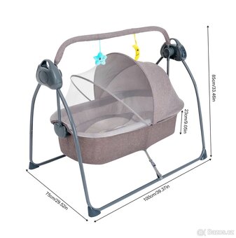Dětské elektrické kolébky či hopsadla - různé druhy - 8