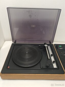 retro ČSSR gramofon Tesla s poklopem - 8