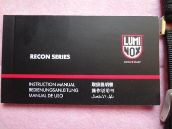 Luminox recon point man 8831 KM s GMT. - 8