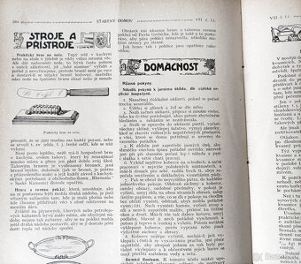 Časopisy ŠŤASTNÝ DOMOV, Rakousko-Uhersko 1911, svázaný - 8