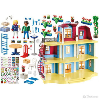 Playmobil velký třípatrový dům pro panenky 70205 - 8