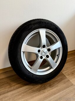 Alu kola + letní pneu, 205 / 55 r 16 - 8