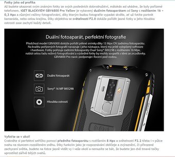 iGET Blackview GBV6800 Pro - 8