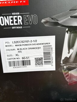 Přilba Enduro LS 2-MX 436 PIONEER a Bunda REBELHORN - PATROL - 8