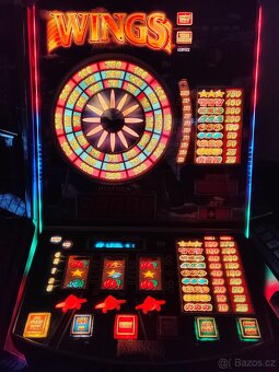 Retro herní (výherní) automat Wings+klíče, vyhledávaný - 8